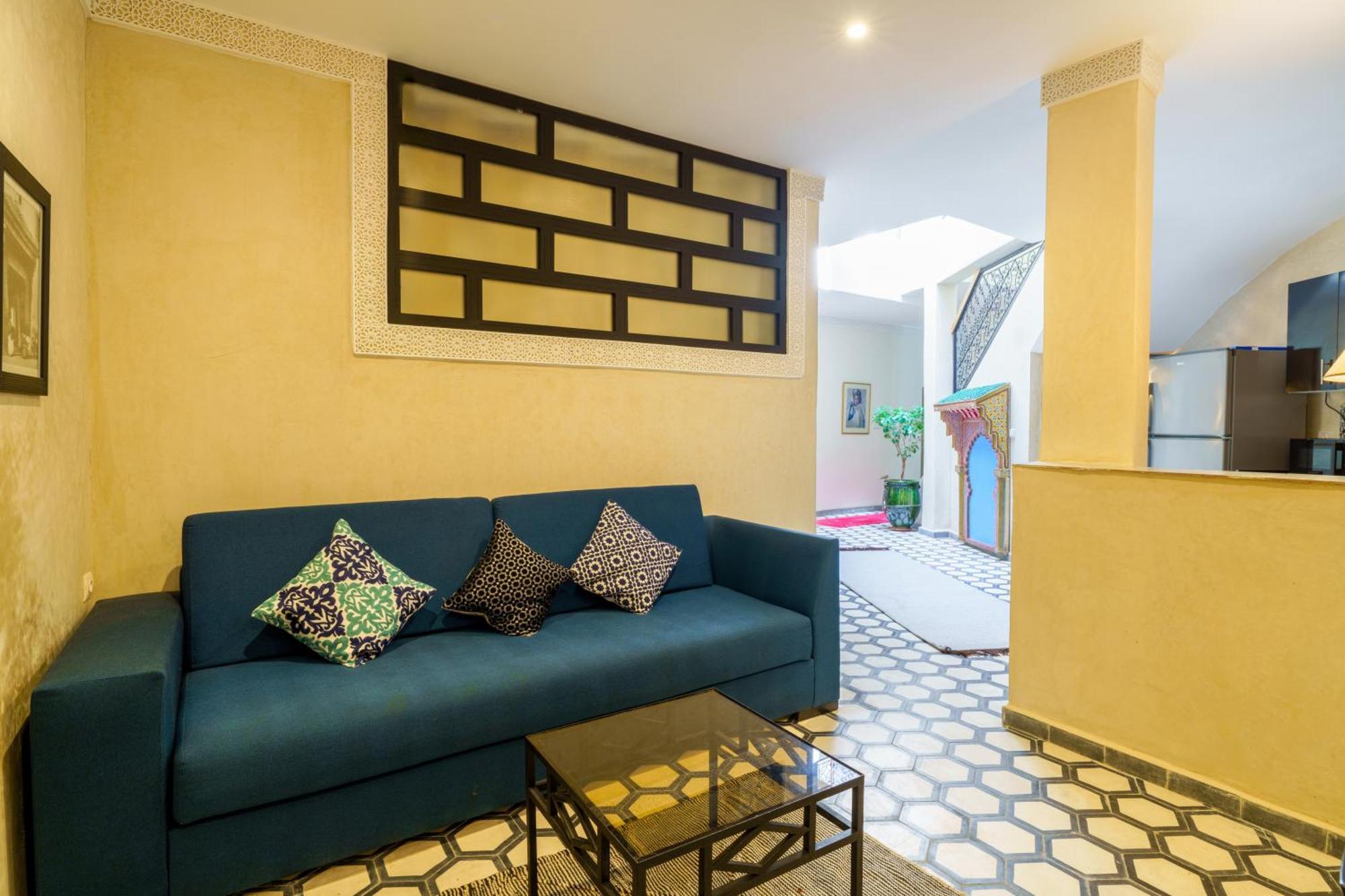 Riad 4 Chambres - Piscine & Petit Dejeuner Gratuit - Wifi Fibre Optique مراكش المظهر الخارجي الصورة