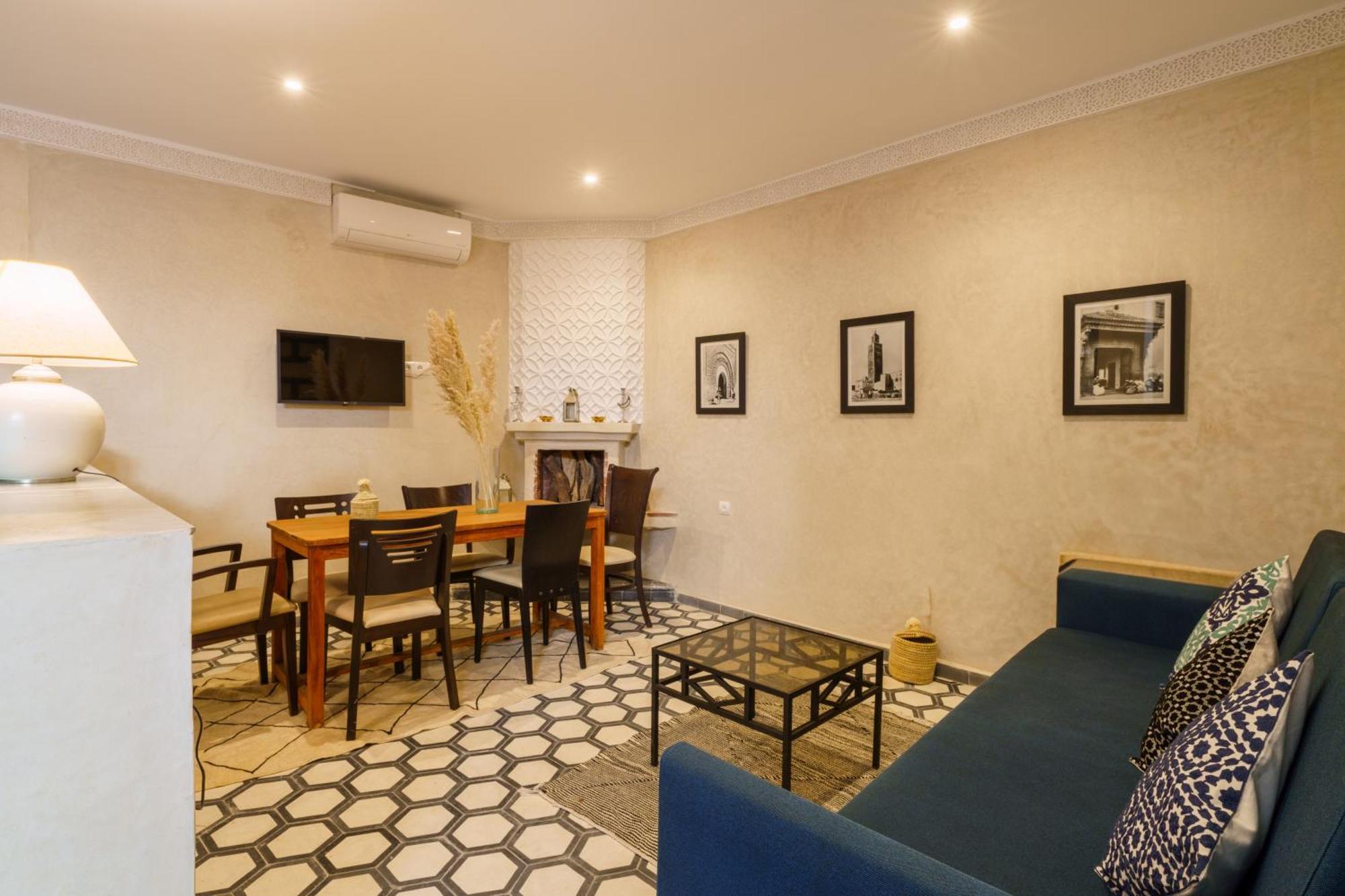 Riad 4 Chambres - Piscine & Petit Dejeuner Gratuit - Wifi Fibre Optique مراكش المظهر الخارجي الصورة